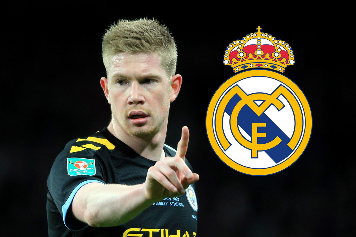 Real Madrid chi đậm lấy De Bruyne khỏi Man City