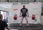 Lực sĩ lập kỷ lục thế giới với mức tạ 501kg