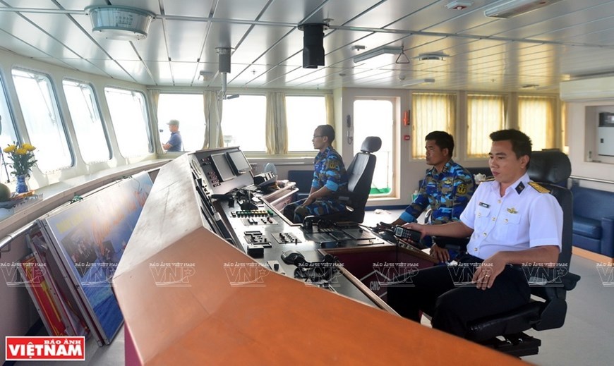 A mobile hospital at sea