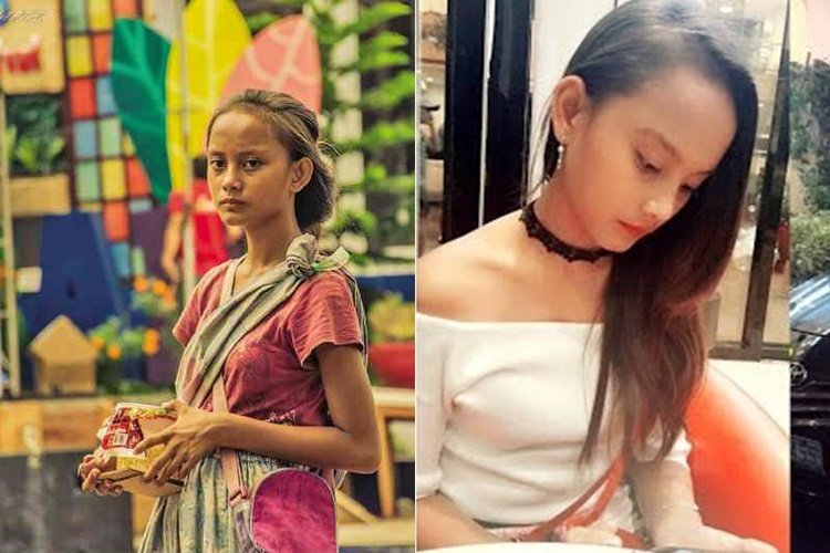 Cuộc sống hiện tại của cô gái ăn xin trở thành người mẫu