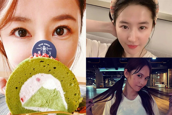 Lâm Tâm Như, Lưu Diệc Phi mặt mộc vẫn rạng ngời