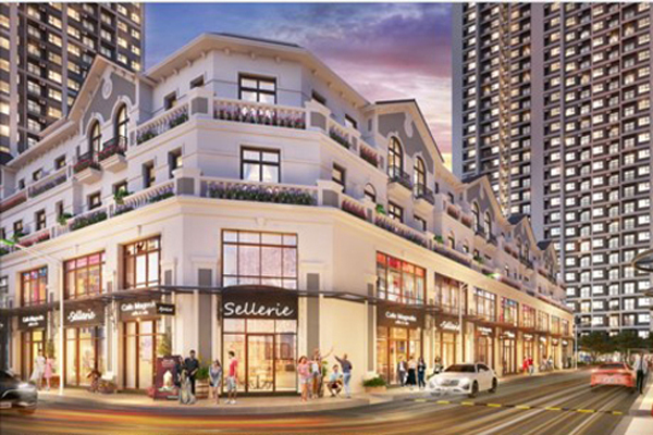 Sắp có ‘tổ hợp shop downtown’ phồn hoa trong Vinhomes Smart City