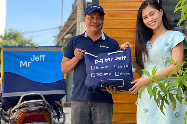Mr Jeff - Ứng dụng giặt là giao nhận tận nhà cho người trẻ bận rộn.