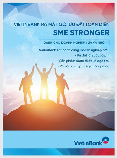 VietinBank SME Stronger - gói ưu đãi toàn diện cho DN vừa và nhỏ