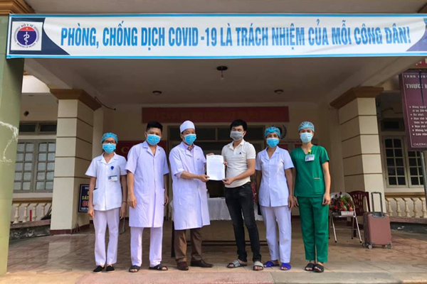 Bệnh nhân Covid-19 cuối cùng ở Hà Tĩnh khỏi bệnh