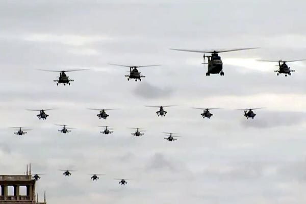 Watch an epic air parade in Russia to celebrate Victory Day