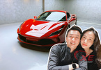 Cường Đô la khoe được Đàm Thu Trang tặng siêu xe 30 tỷ Ferrari F8 Tributo