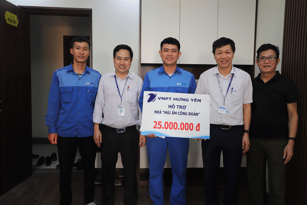 VNPT Hưng Yên hỗ trợ người lao động mua nhà ở xã hội