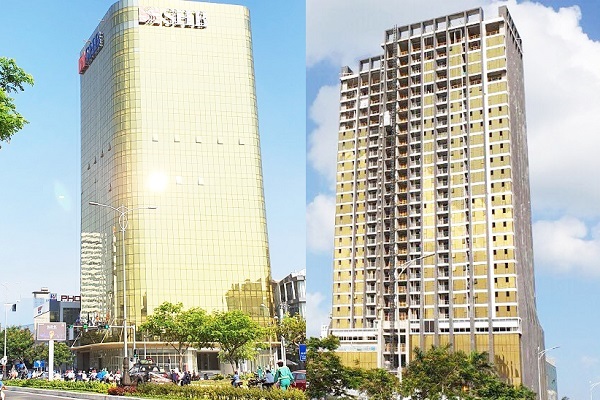 2 tòa nhà tự thay đổi kiến trúc gây chói: Chủ tịch Đà Nẵng yêu cầu xử lý