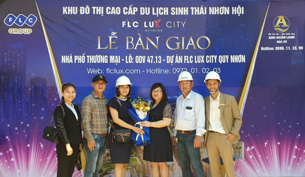 FLC Lux City Quy Nhon bàn giao những căn shophouse đầu tiên