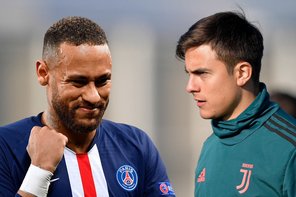 Juventus đi nước cờ Dybala, lấy Neymar trên tay Barca