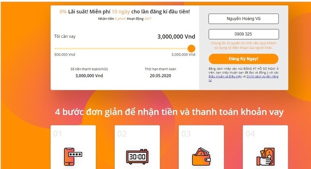 'Ổ' cho vay nóng online do người Trung Quốc cầm đầu, lãi suất…1000%/năm