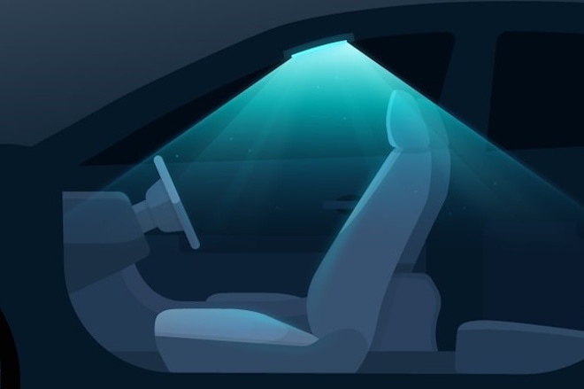 Hyundai gắn đèn tia cực tím khử trùng khoang lái ôtô