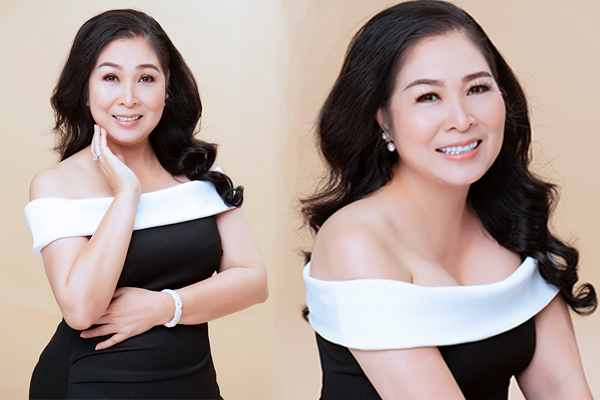 NSND Hồng Vân trẻ trung đánh dấu tuổi 54 và giải Cánh diều