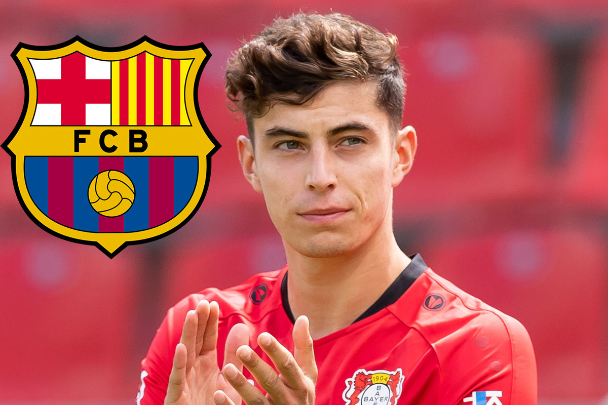 Barca tung độc chiêu lấy sao trẻ Kai Havertz