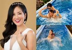 Diva Hồng Nhung khoe ảnh bạn trai ngoại quốc mới vui đùa cùng các con?