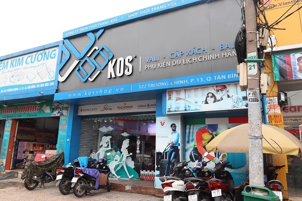 KOS cam kết bán vali bảo hành toàn cầu
