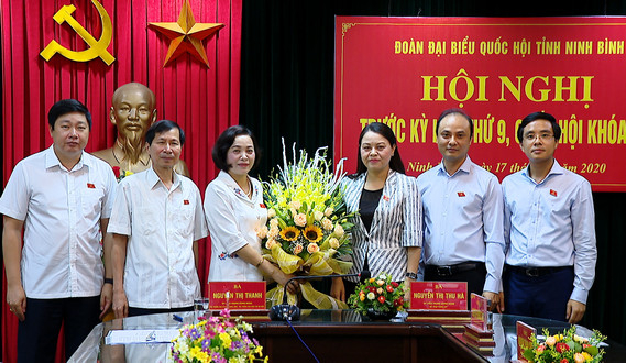 Bà Nguyễn Thị Thu Hà làm Trưởng đoàn ĐBQH tỉnh Ninh Bình