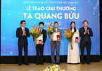 Three scientists honoured with Ta Quang Buu Awards