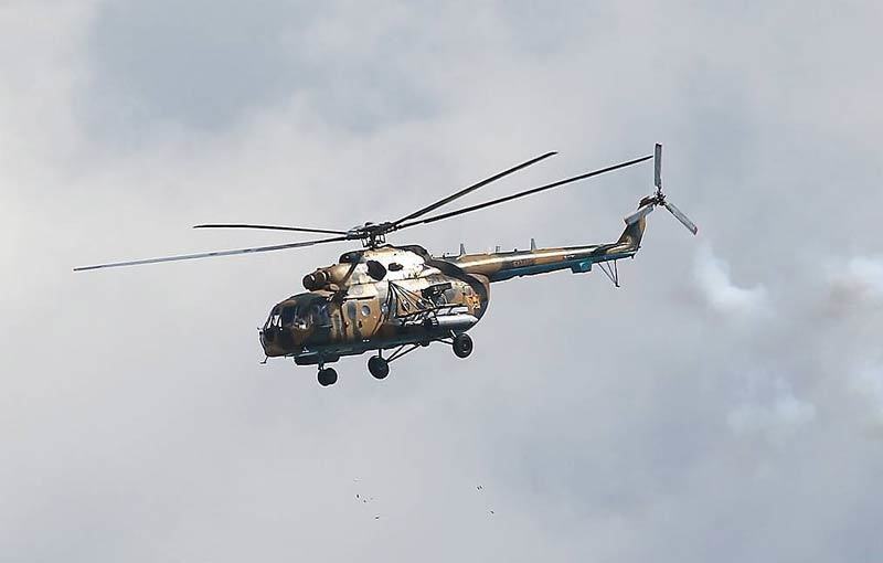 Trực thăng Mi-8 rơi gần Moscow