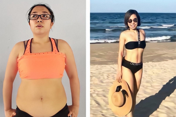 Giảm 20 kg, người phụ nữ trẻ gặp chuyện dở khóc cười với nhân viên an ninh