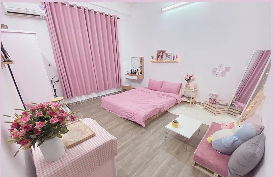 9x tự sửa sang phòng trọ, ai nhìn cũng mê