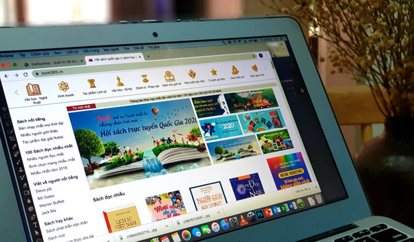 Doanh thu của Hội sách trực tuyến quốc gia 2020 tăng vượt trội