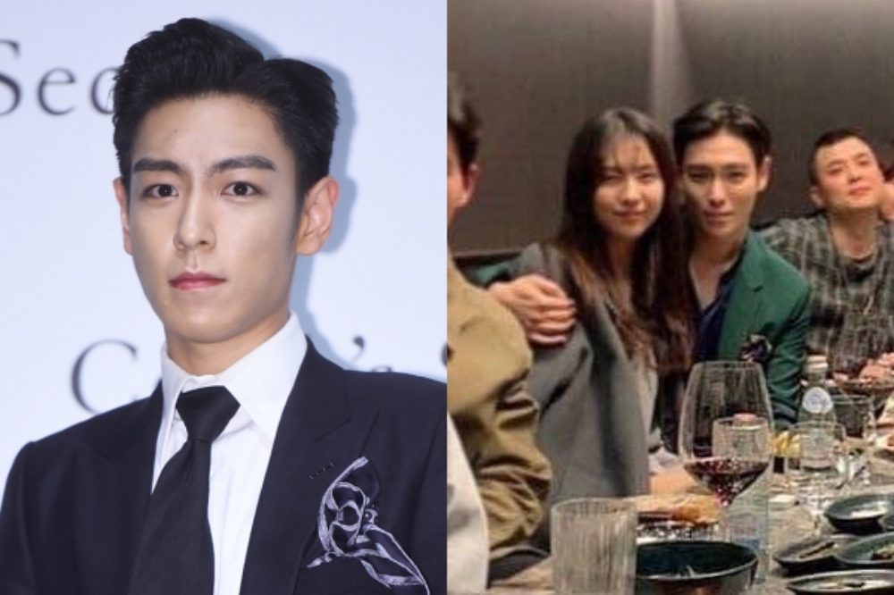 T.O.P nhóm Big Bang thân mật cùng nữ diễn viên kém 10 tuổi