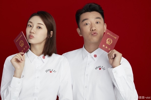 Trịnh Khải ‘Running man’ và Miêu Miêu 'Sở Kiều Truyện' kết hôn