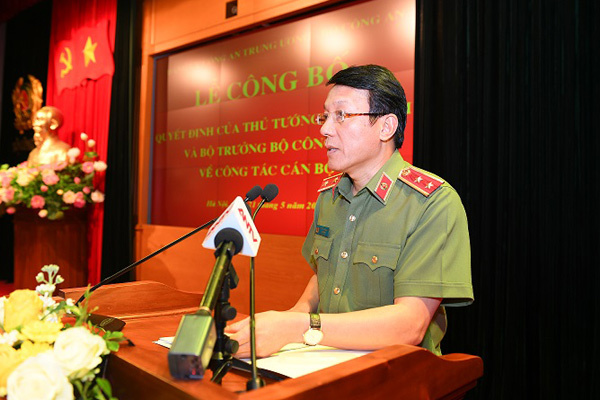 Tướng Lương Tam Quang đứng đầu Cơ quan An ninh điều tra Bộ Công an
