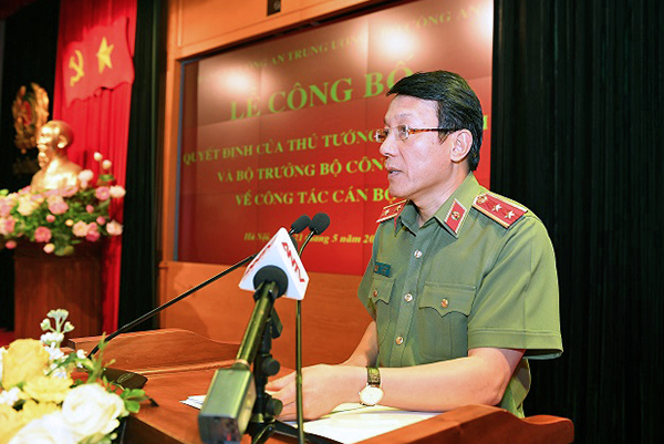 Tướng Lương Tam Quang đứng đầu Cơ quan An ninh điều tra Bộ Công an
