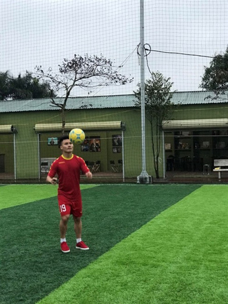 Football star Quang Hai to scout for talent at QH19 Football Academy