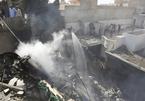 Hiện trường vụ rơi máy bay tan tành khiến 107 người chết ở Pakistan