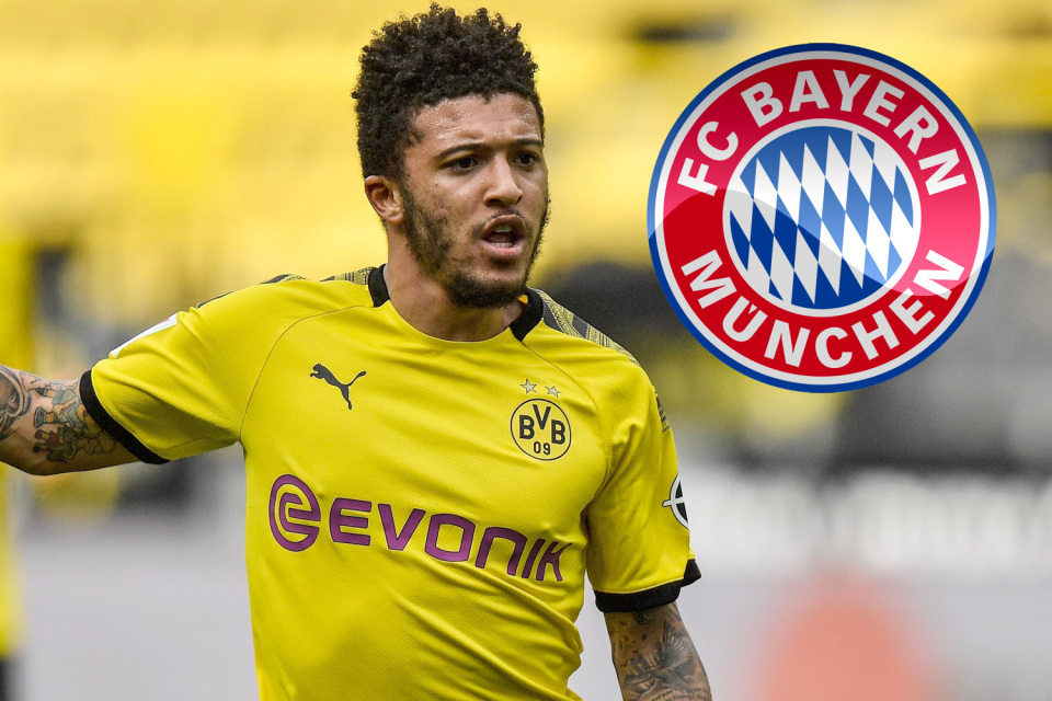 MU lo sốt vó khi Bayern Munich tiếp cận Sancho