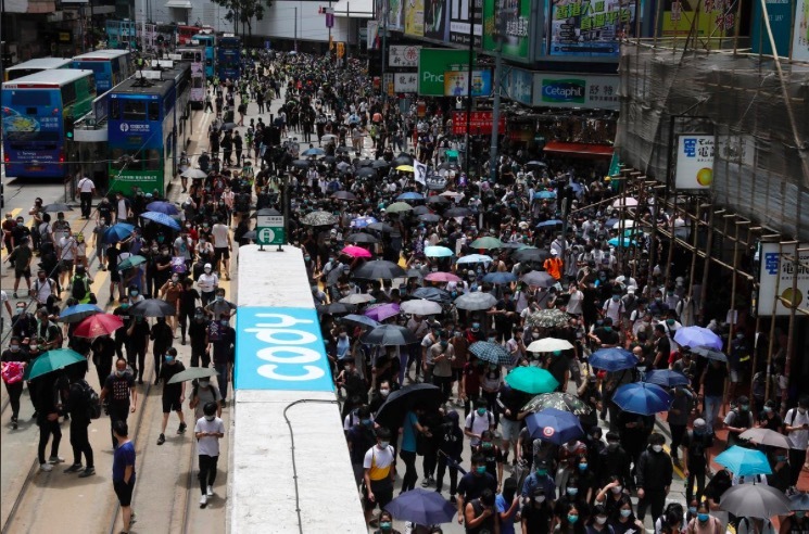 Trung Quốc doạ trả đũa Mỹ nếu can thiệp vào Hong Kong