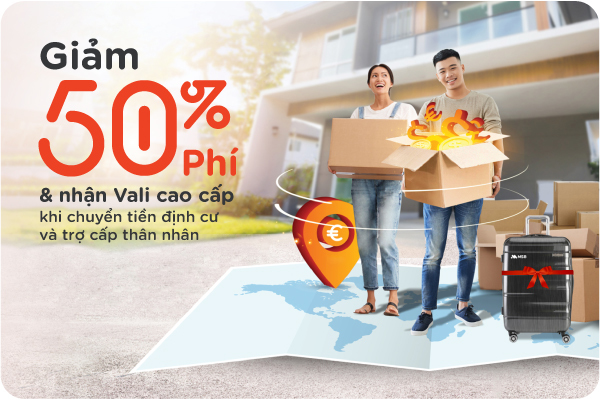 Cơ hội chuyển tiền quốc tế siêu tốc, miễn đến 100% phí