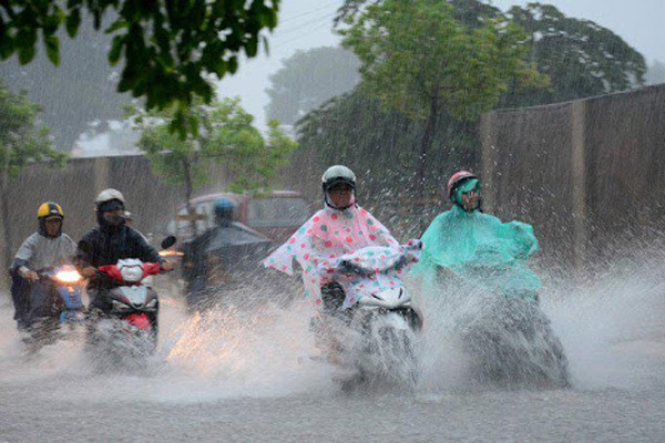 Dự báo thời tiết ngày 26/5: Hà Nội mưa to đến rất to