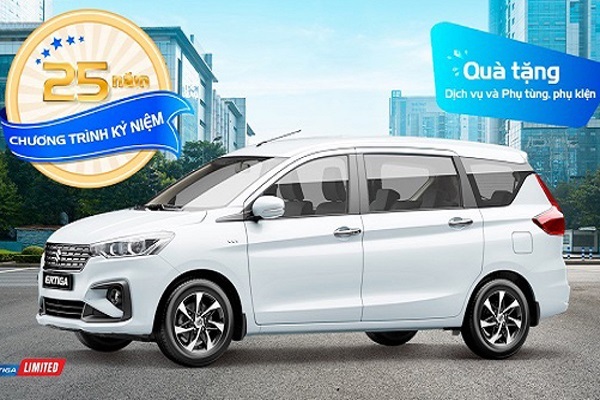 Cơ hội vàng mua ôtô tháng 5: Suzuki ưu đãi hấp dẫn