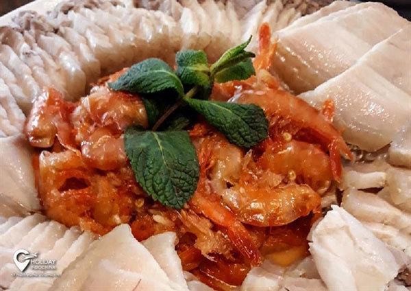 Ba Be fermented sour shrimp - a must try in Bac Kan