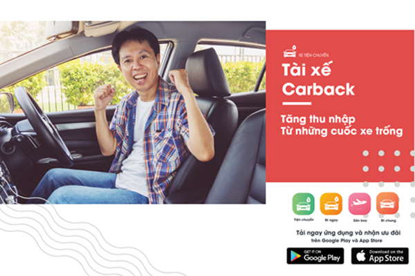 Carback: Startup gọi xe xóa 'cuốc xe rỗng', giảm giá cho người dùng