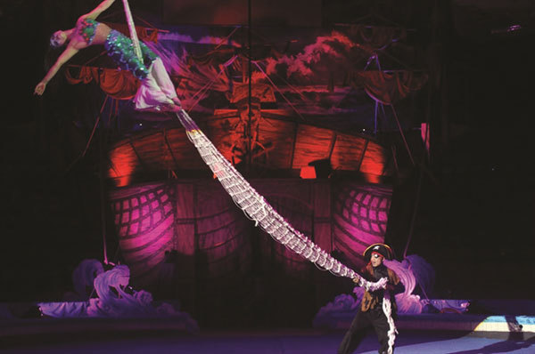 Circus performance to feature parrots for first time