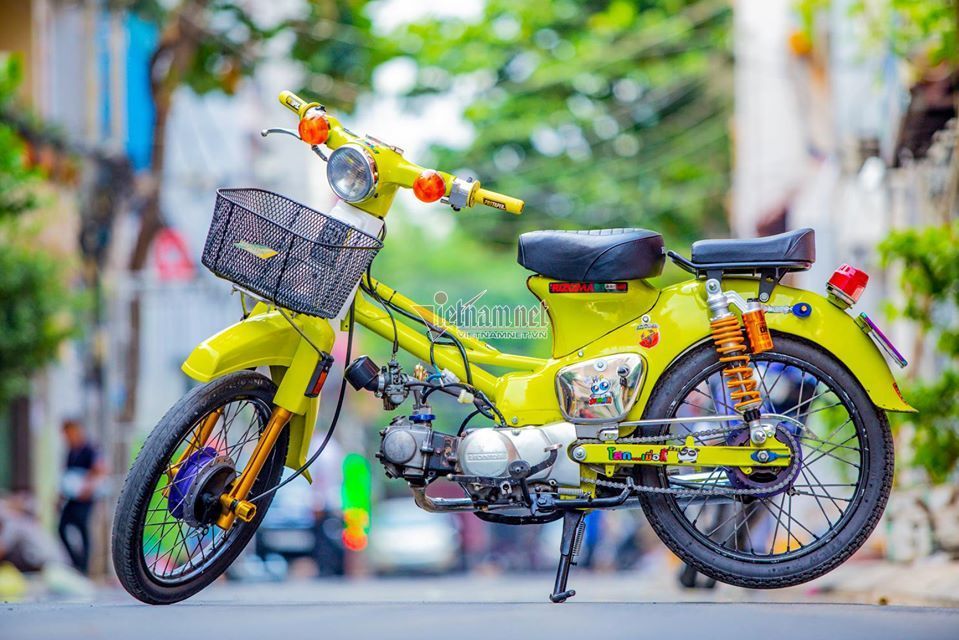 Carbizvn  Thợ Sài Gòn dọn Honda Supercub 125 phong cách đen toàn tập  gây choáng bởi list đồ chơi hàng hiệu