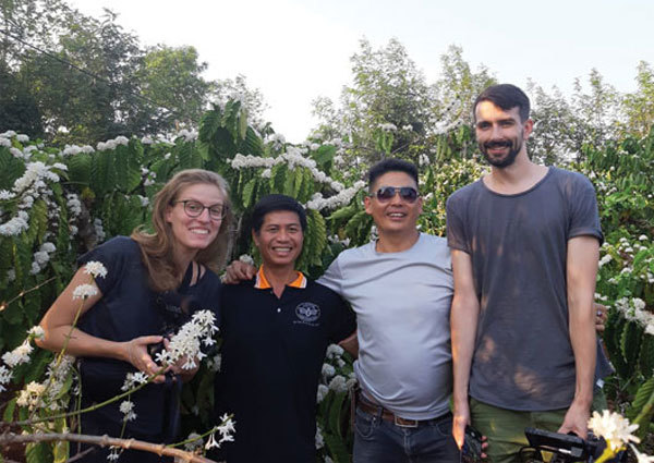 Construction engineer pours efforts into organic coffee