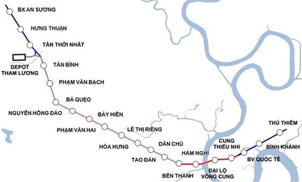 Lands for HCM City metro line 2 to be handed over this month
