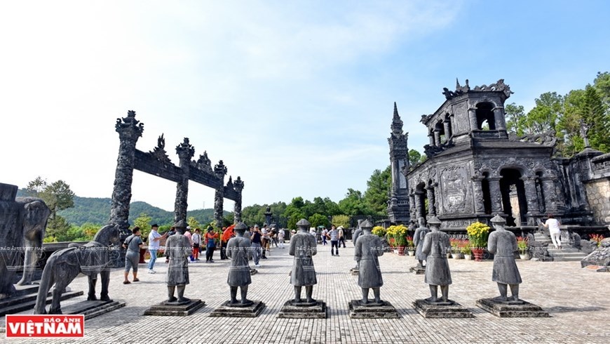 The imperial tomb of Khai Dinh