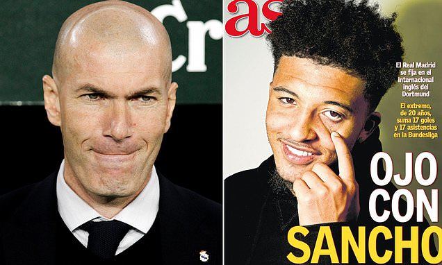 Real Madrid lao vào giành giật Sancho với MU