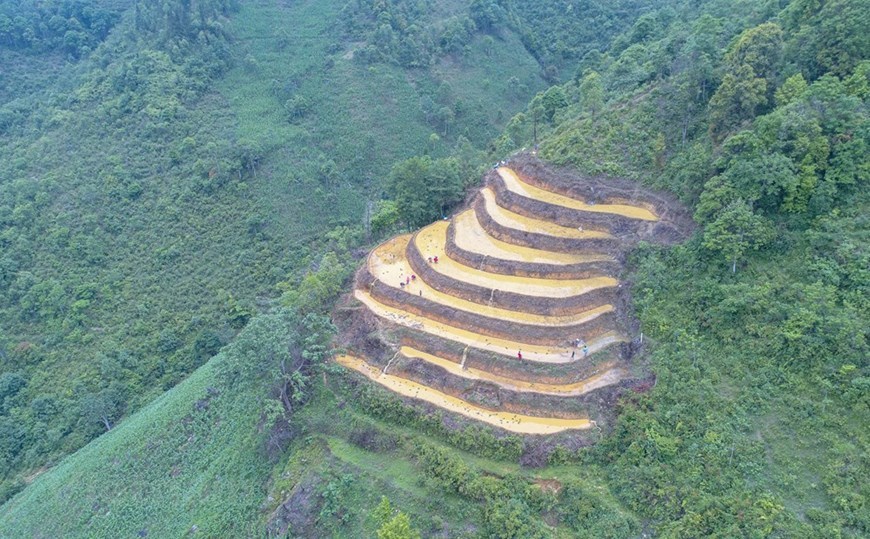 Stunning beauty of Bac Ha as seen from above