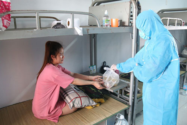 Pregnant women cared for in quarantine