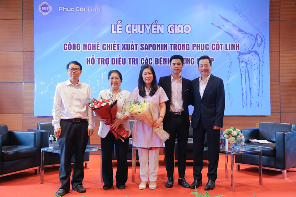 Phục Cốt Linh sử dụng chiết xuất Saponin hỗ trợ điều trị bệnh xương khớp