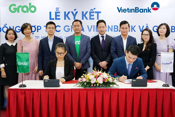 VietinBank ‘bắt tay’ Grab hợp tác chiến lược